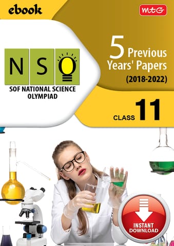 Class 11 NSO Olympiad Previous 5 Years Papers (Instant download eBook)