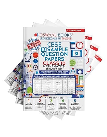 Oswaal CBSE English, Science, Social Science & Math