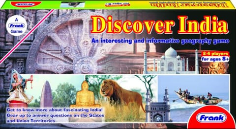 Frank | Board Game | Discover India | An Interesting and informative Geography