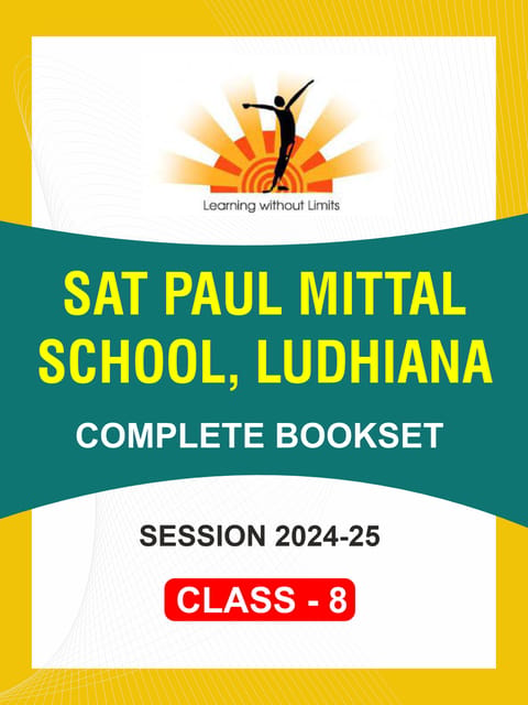 Sat Paul Mittal School Book Set Class 8