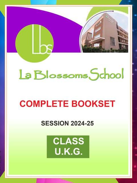 La Blossoms/ Little Blossoms Book Set Class UKG